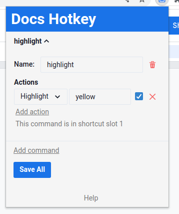 Docs Hotkey Screenshot.